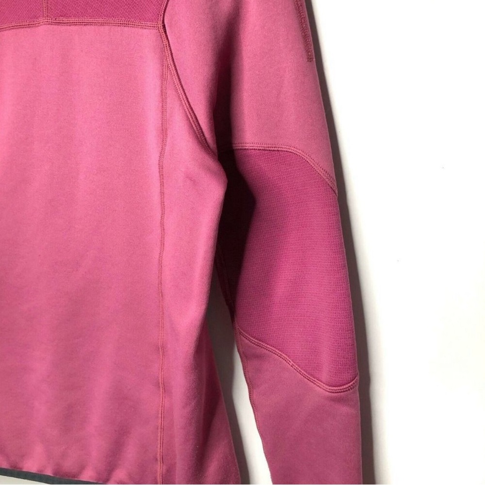 Patagonia Piton Hybrid Fleece Women's Soft Shell Half Zip Jacket Pink Size Small - Picture 9 of 10